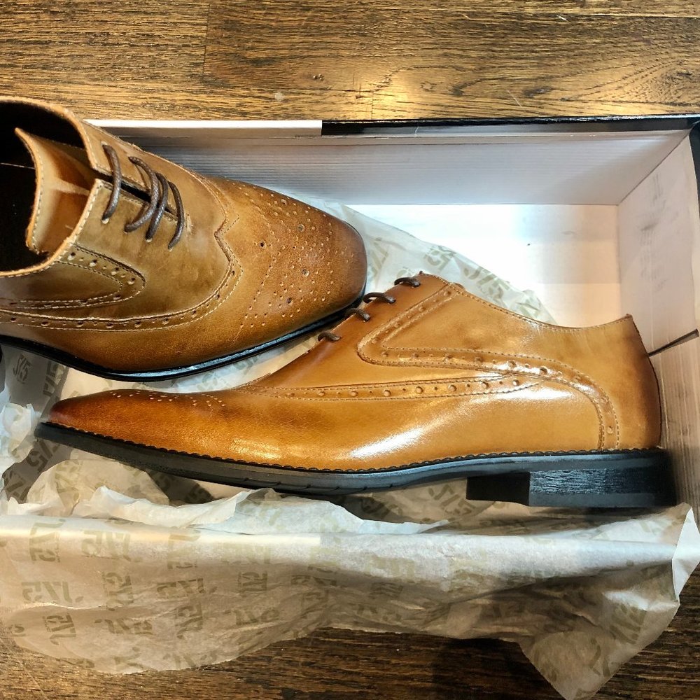 J75 Windsor brown oxford shoes New